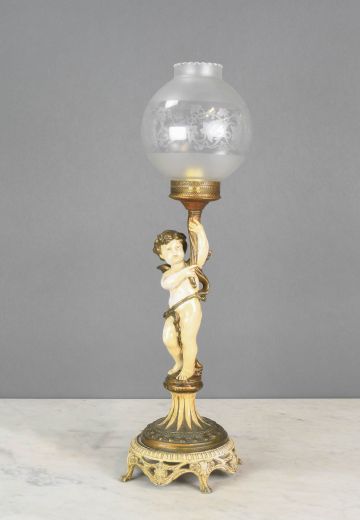 Ceramic Figure Table Lamp