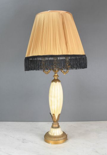 Marble Four Candle Table Lamp