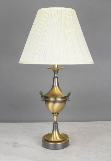 Antique Brass Urn Style Table Lamp