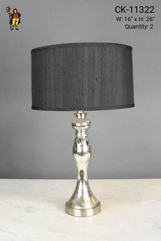 Distressed Polished Modern Table Lamp