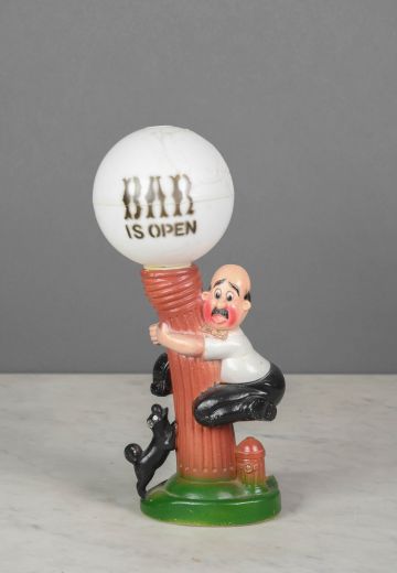 Small Ceramic "Bar" Table Lamp
