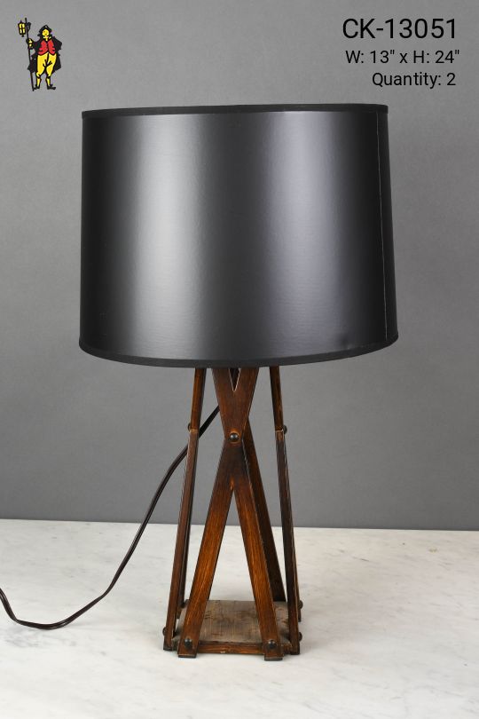 Modern Wooden Table Lamp