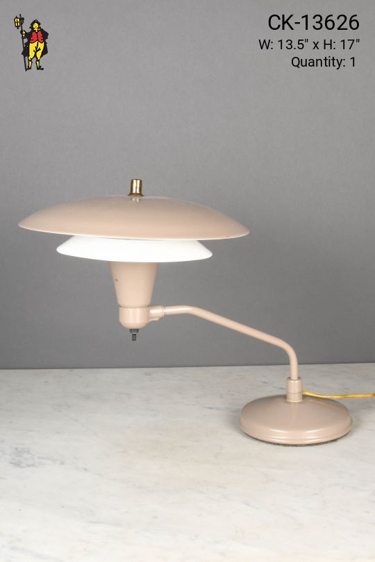 "Flying Saucer" Vintage Table Lamp