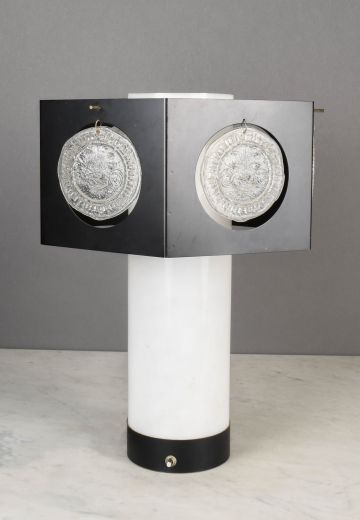 White & Black Table Lamp