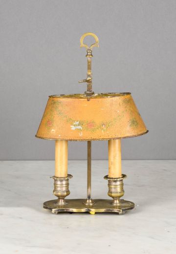 Distressed Two Candle Small Bouliette
