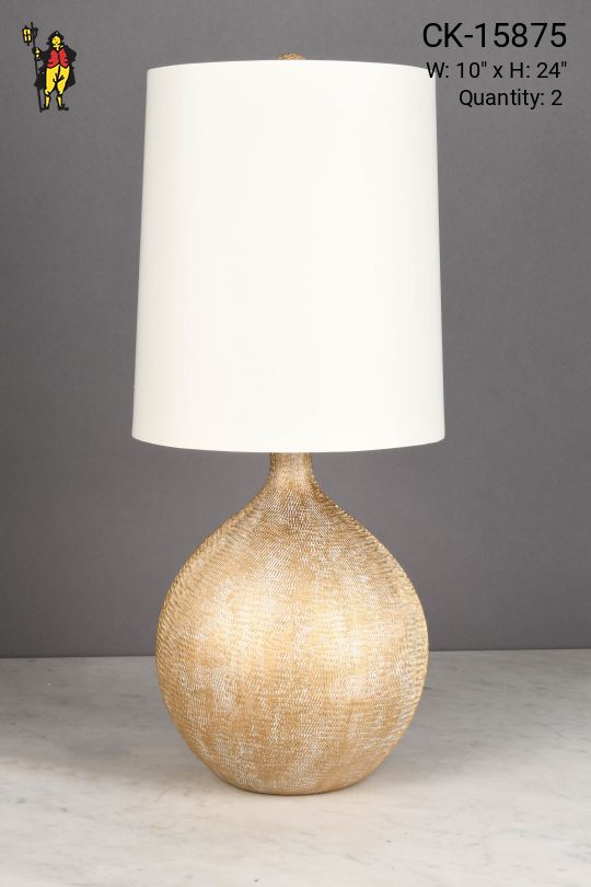 Textured Ceramic Table Lamp