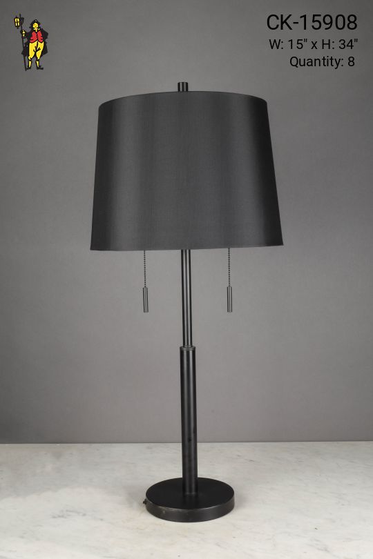 Modern Black Table Lamp