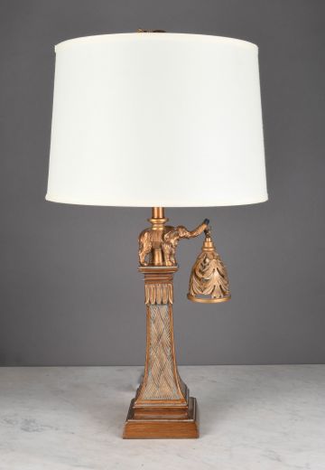 Elephant Two Light Table Lamp