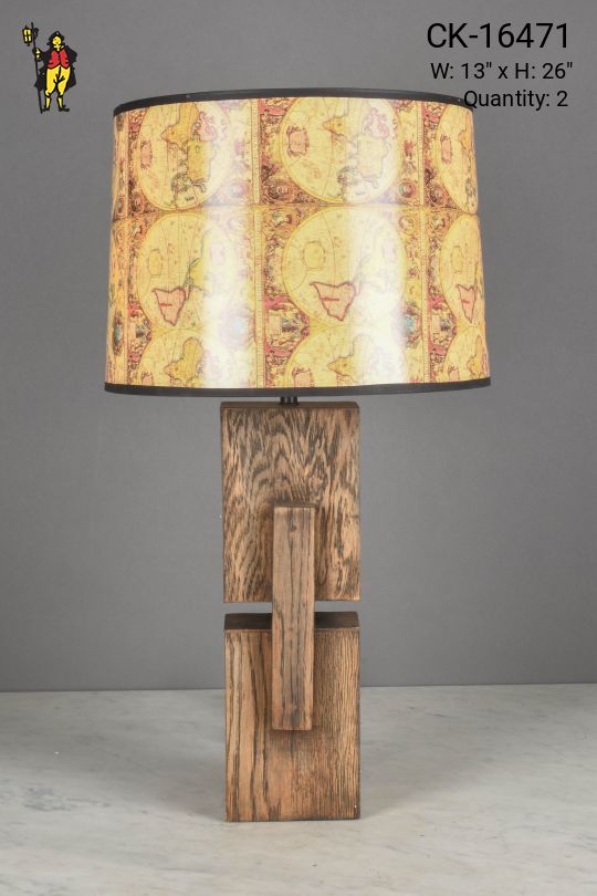 Wooden Table Lamp