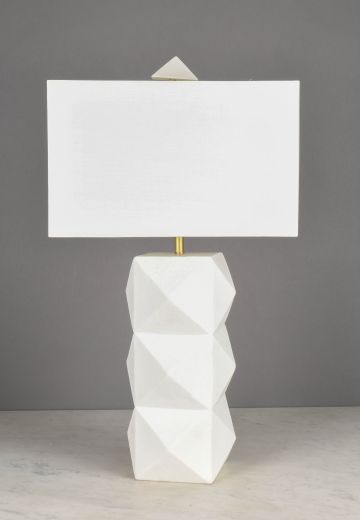 White Ceramic Table Lamp
