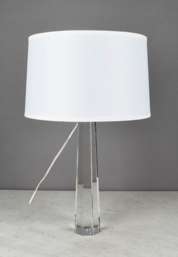 Formal Cut Crystal Table Lamp