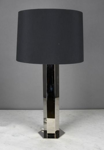 Modern Chrome Table Lamp