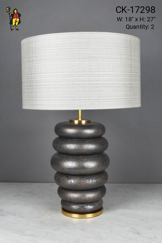 Crystal Bronze Phoebe Ceramic Table Lamp