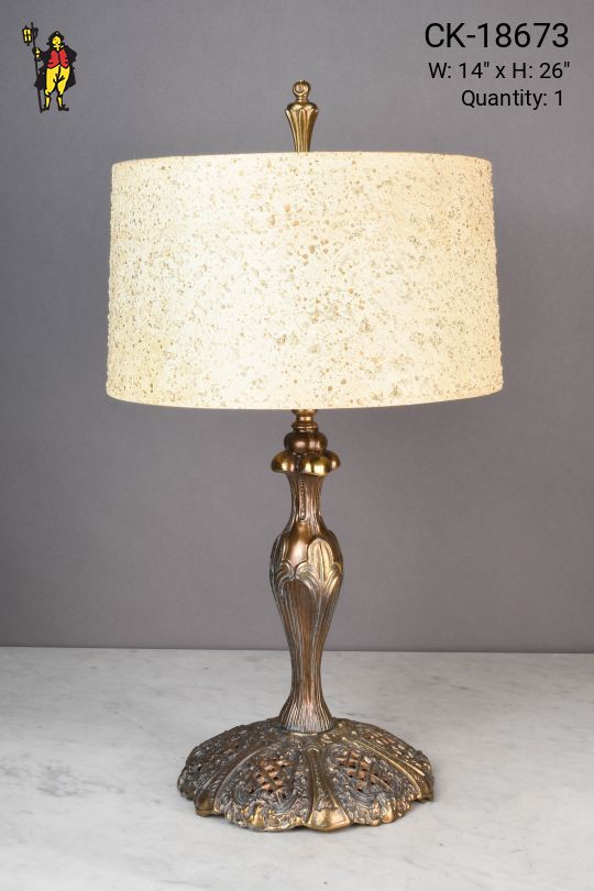 Antique Brass Distressed Table Lamp