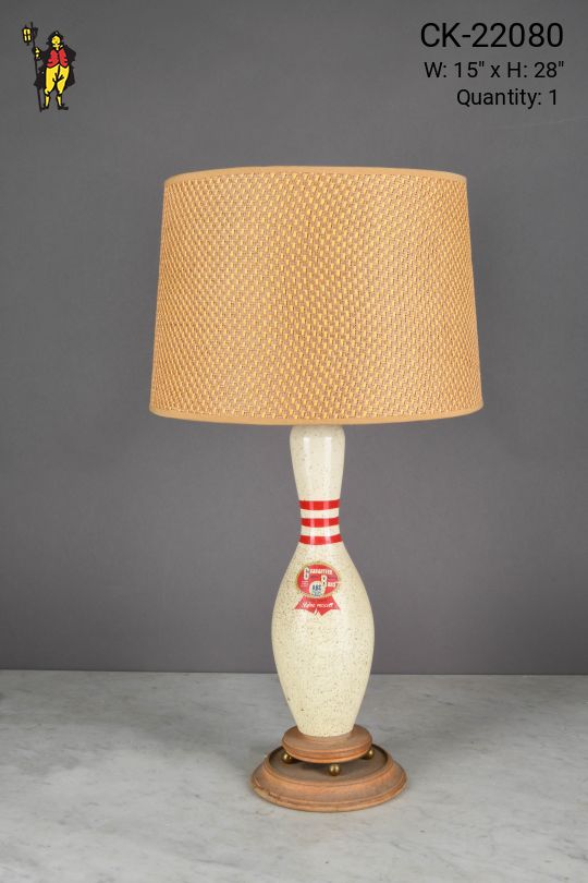 Bowling Pin Table Lamp