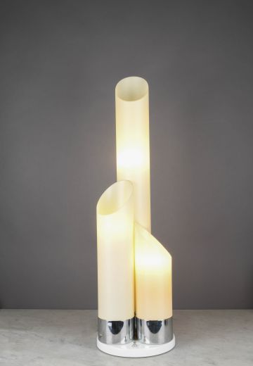 Acrylic Three Pillar Table Lamp
