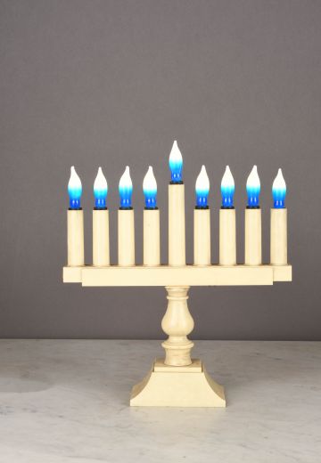 Vintage Electrified Menorah