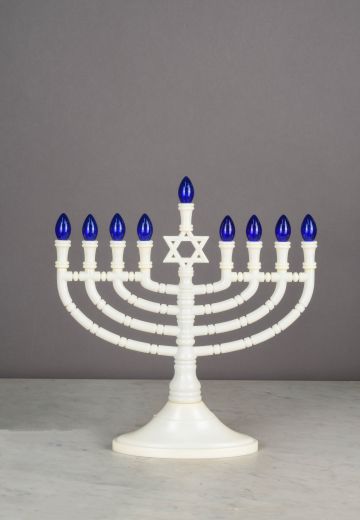 White Menorah