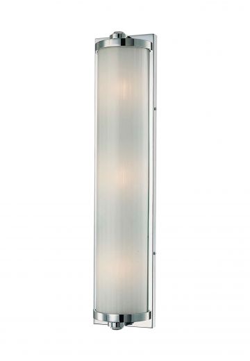 Tall Glass Wall Sconce