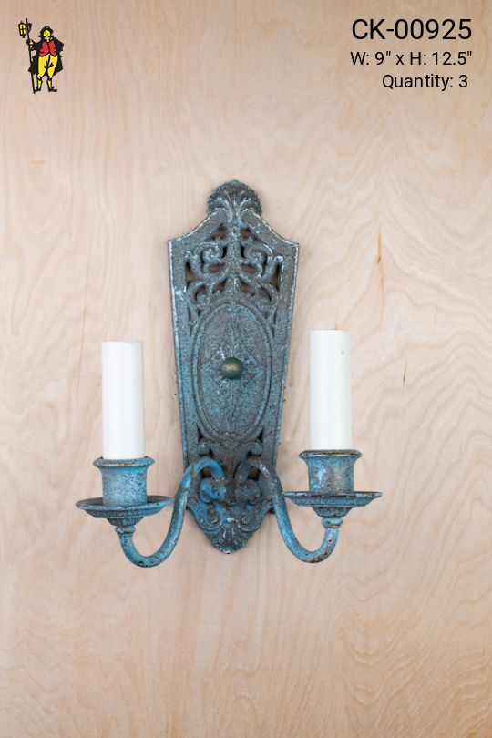 Two Candle Wall Sconce