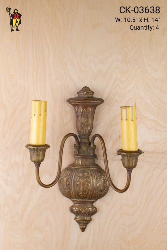 Two Candle Wall Sconce