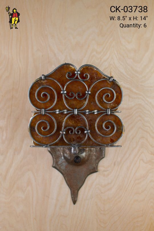 Mica Shaded Wall Sconce