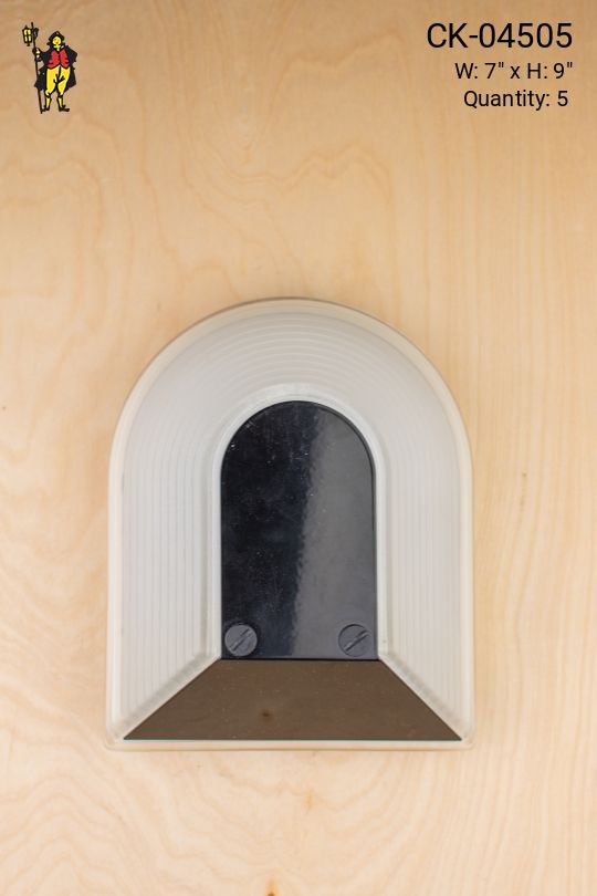 Post-Modern Glass Wall Sconce