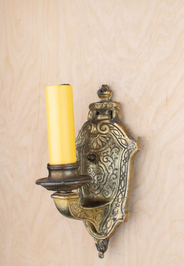 Single Candle Wall Sconce