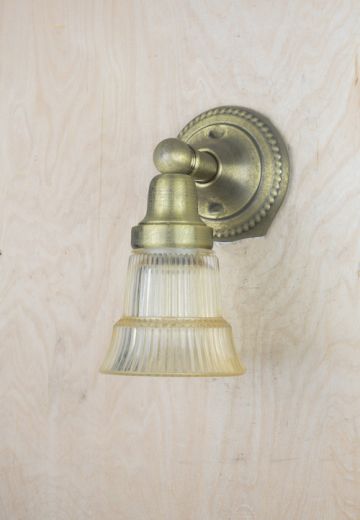 Simple Brass Downlight Wall Sconce