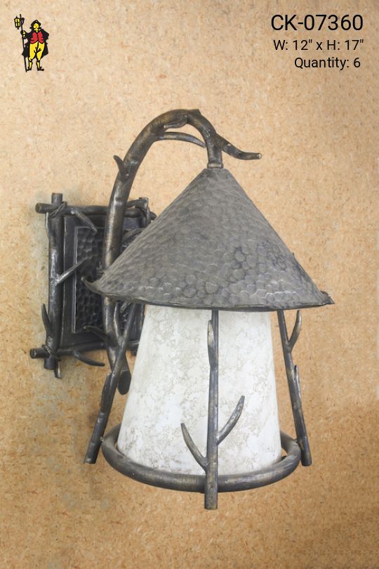 Whimsical Lantern Wall Sconce