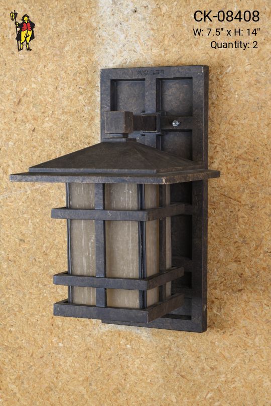 Outdoor Lantern Wall Sconce