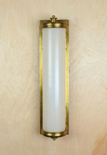 Municipal 22" Brass Wall Sconce