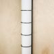 Old Bronze & Glass 30" Wall Sconce #0