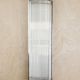 Polished Nickel & Glass Rod Wall Sconce #0