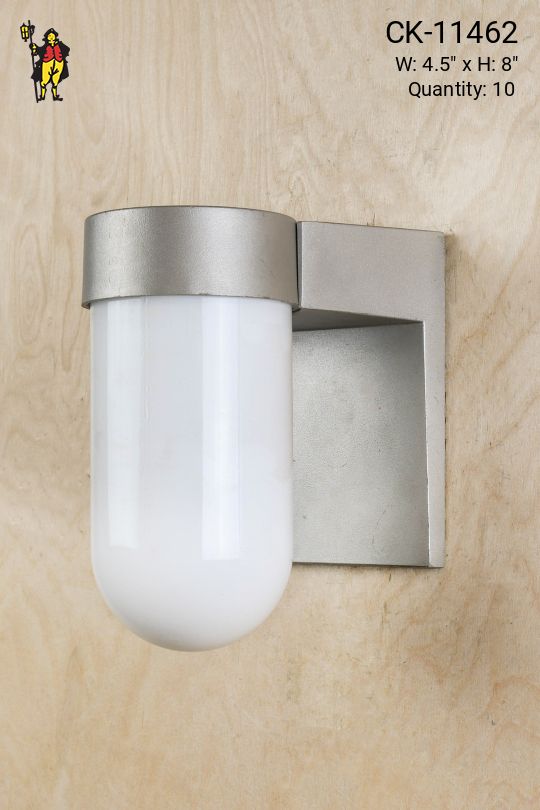 Nickel Industrial Wall Light