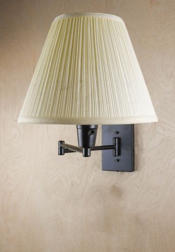 Black Swing Arm Wall Sconce
