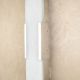 Modern Chrome Alabaster Wall Sconce #0