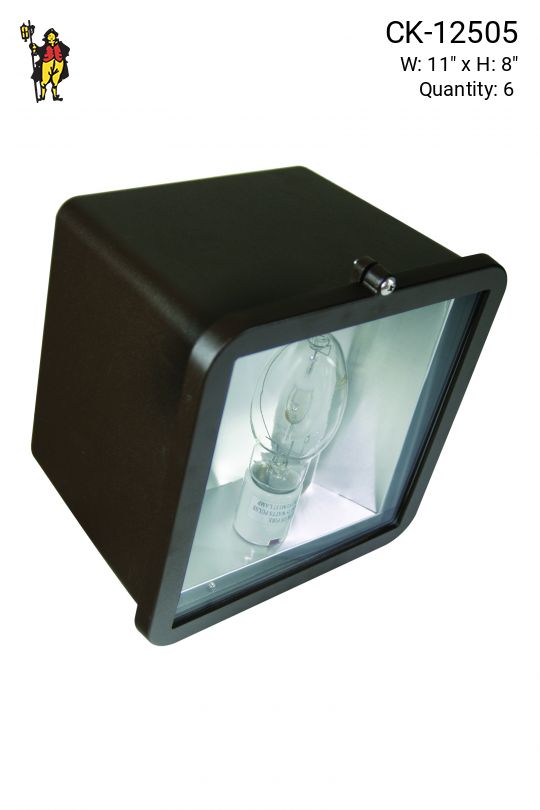 Outdoor Floodlight Metal Halide Fixture (175 Watt)