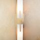 Contemporary Two Light Glass Wall Sconce #0