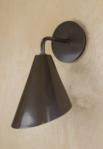 Modern Bronze Reflector Down Light Wall Sconce