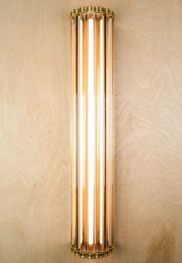 *LED* 28" Glass Rod Wall Sconce