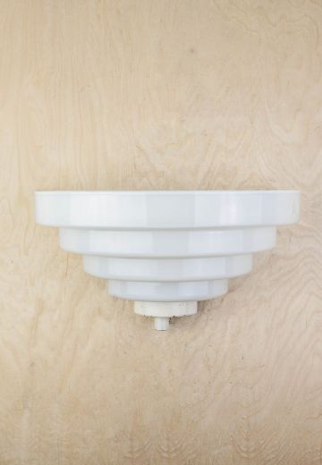 Step Glass Pocket Wall Sconce