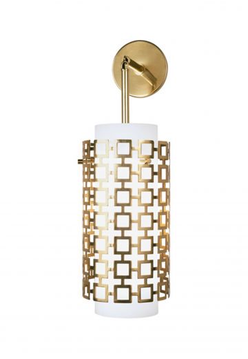 Hanging Brass Wall Pendant