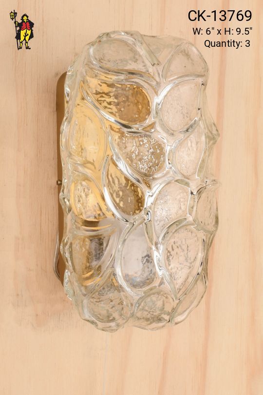 Glass Bubble Wall Sconce
