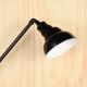 8" Black Wall Mounted Billboard Light on a Straight Arm #0