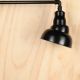 8" Black Wall Mounted Billboard Light on a Straight Arm #1
