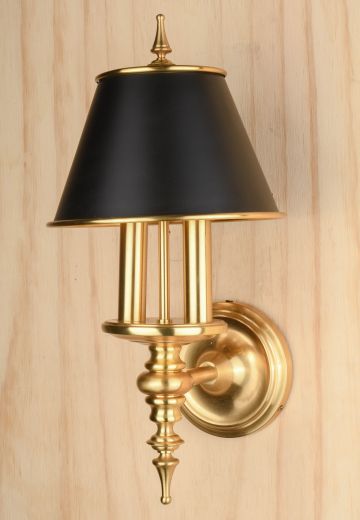 Brass Two Candle Wall Sconce