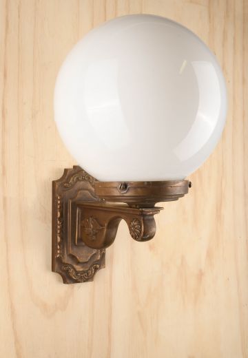 Single Light Municipal Wall Sconce