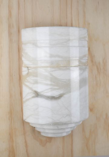 Marble Oversize Pocket Sconce