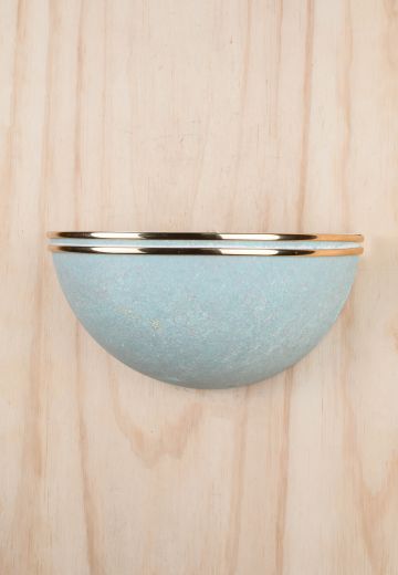 Brass Ring Pocket Wall Scone